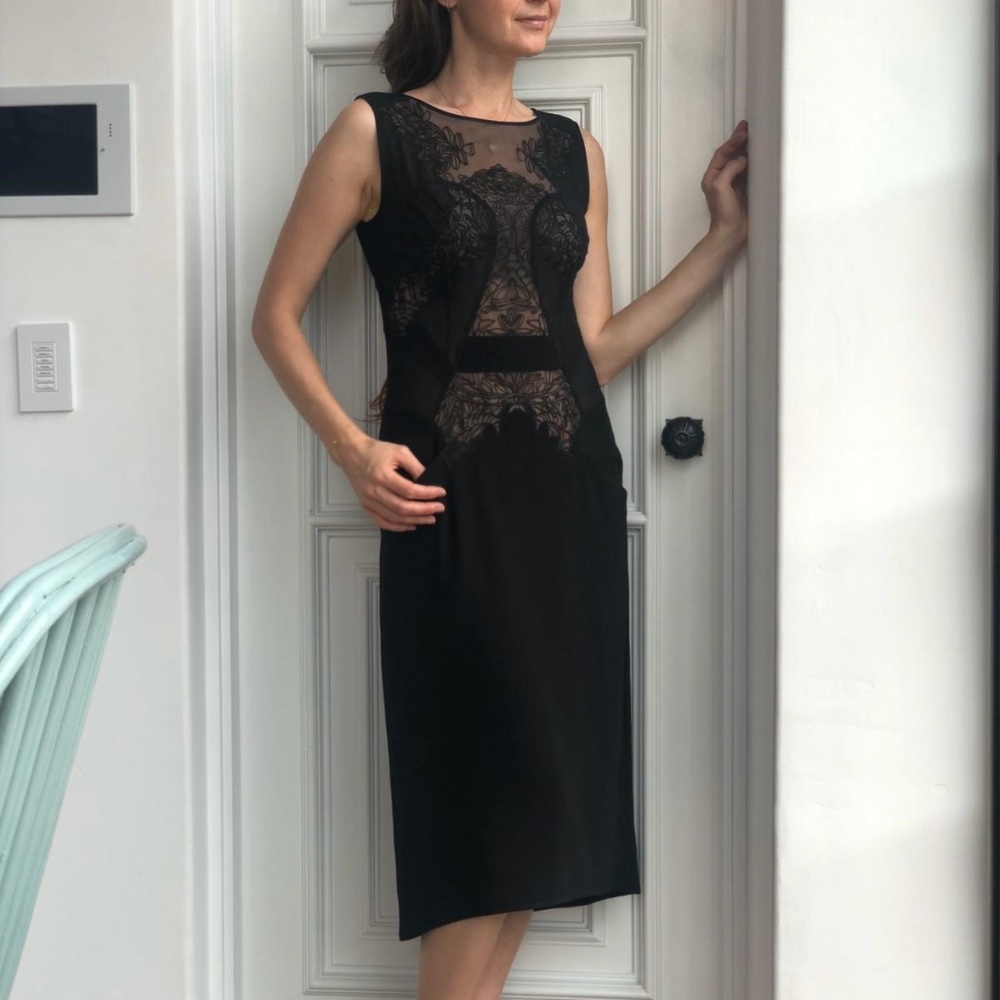 Fashion Show Piece! Laced black dress